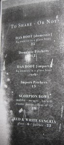 Thunder Jackson's Menu Page 4 Thunder Jackson's Menu Page 4