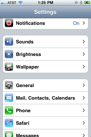Settings -> General Settings -> General